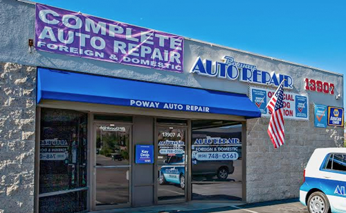 Poway Auto Repair | Shop Front